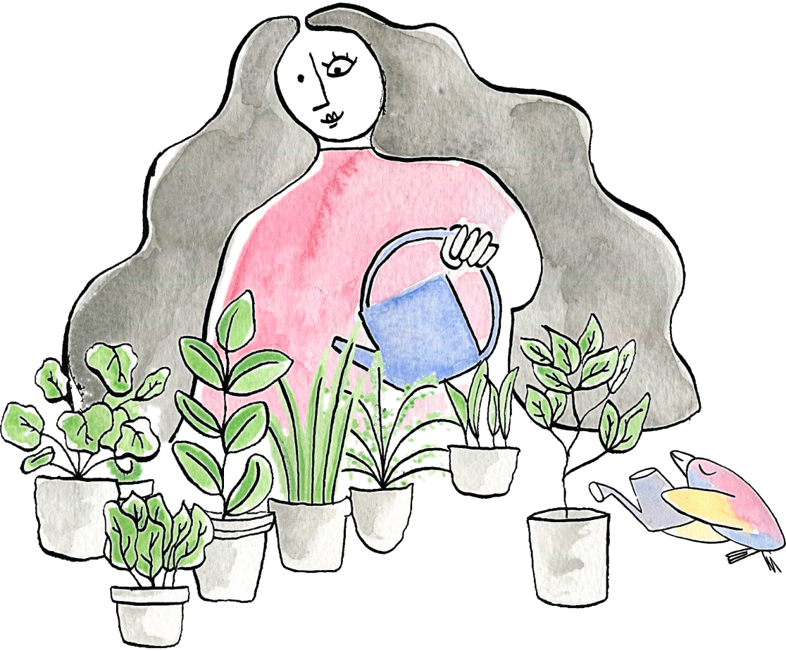 A place to grow and thrive illustration